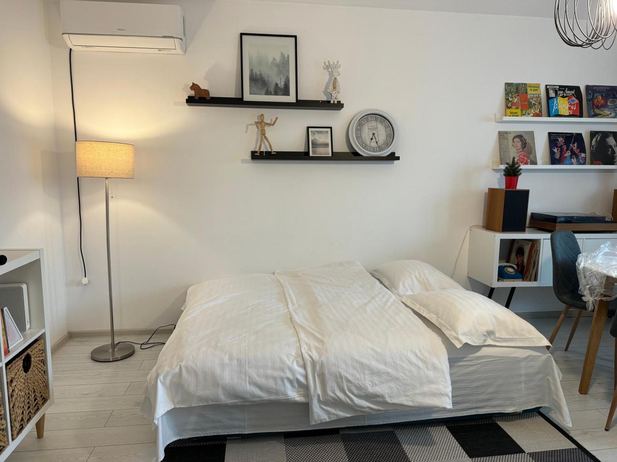 Evan Cozy Flat With Balcony & Parking, 13 September Bukarest Exterior foto